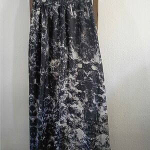 Vintage Stylestalker Monochrome A-Line Skirt